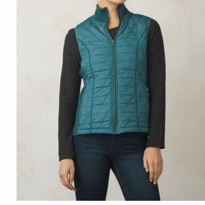 Prana Diva Vest.Sherpa Lined SZ.Small Teal